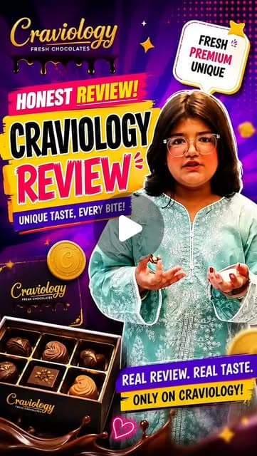 Craviology customer review reel